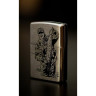 Zippo 200 Fisherman With Fish — зажигалка с рыболовным рисунком 200FISHERMAN