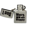 Зажигалка ZIPPO DON`T WORRY 200 200 Dont worry