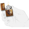 Зажигалка ZIPPO POLYGONAL LION 29878 29865